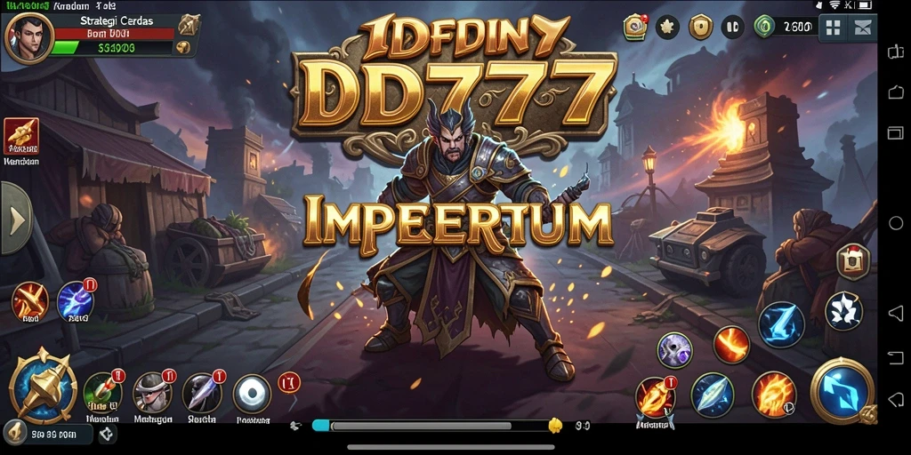 Tampilan gameplay strategis yang mendebarkan di ID777.