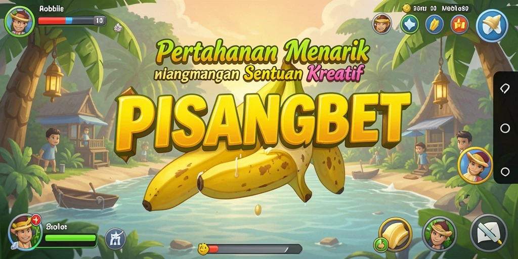 Screenshot gameplay PISANGBET menunjukkan aksi Tower Defense yang menegangkan.