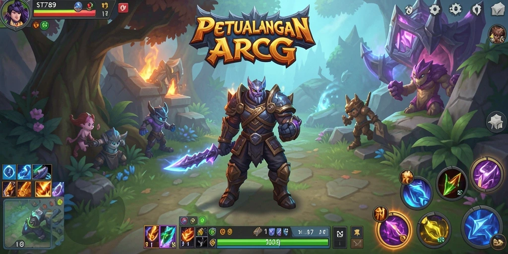 Tampilan gameplay seru dalam ST789, penuh aksi dan petualangan.